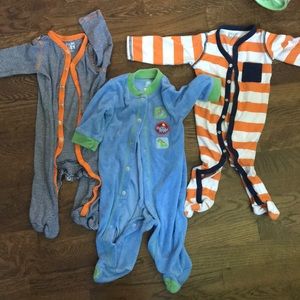3-6 month footie pajamas
